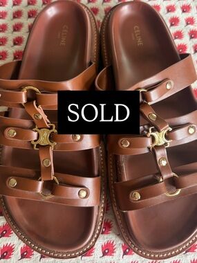 Celine Tippi Slide, size US 11